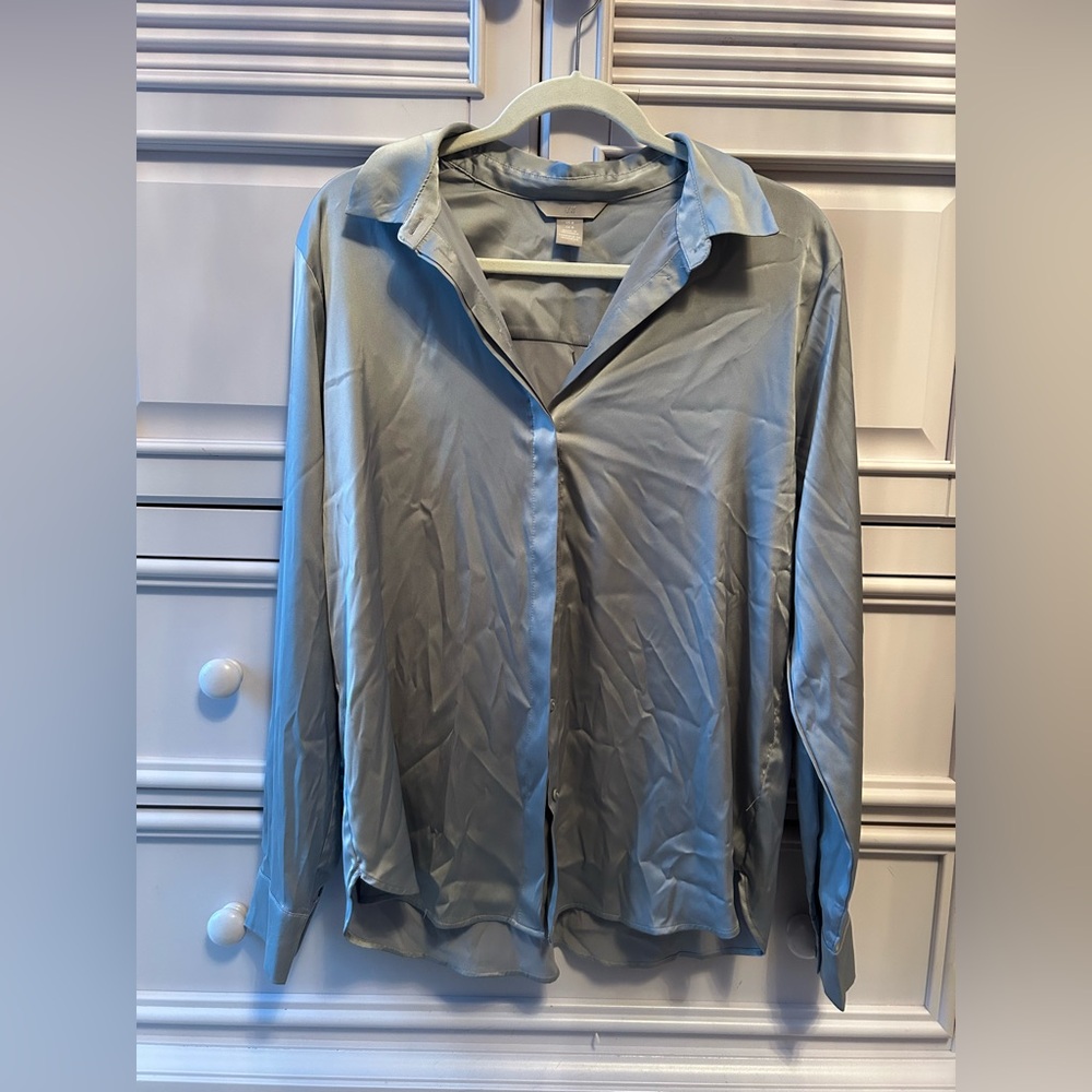 H&M Button Down in Light Blue